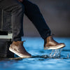 Men's Ankle Deck Boots: Navy