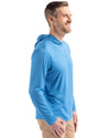 Cutter & Buck Coastline Eco Recycled Mens Hooded Shirt: Elemental Grey / 3XL / MCK01330