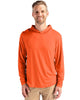 Cutter & Buck Coastline Eco Recycled Mens Hooded Shirt: Cardinal Red / M / MCK01330