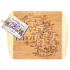 A Slice of Life Michigan Cutting & Charcuterie Board