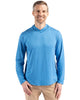 Cutter & Buck Coastline Eco Recycled Mens Hooded Shirt: Elemental Grey / 3XL / MCK01330