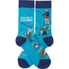 I'd Rather Be Fishing Socks