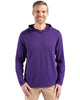 Cutter & Buck Coastline Eco Recycled Mens Hooded Shirt: Elemental Grey / 3XL / MCK01330