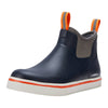 Men's Ankle Deck Boots: Navy