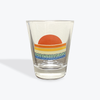 Shot Glass- MI TEXT SUNSET
