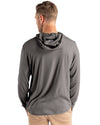 Cutter & Buck Coastline Eco Recycled Mens Hooded Shirt: Elemental Grey / 3XL / MCK01330