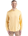 Cutter & Buck Coastline Eco Recycled Mens Hooded Shirt: Cardinal Red / M / MCK01330