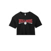 Bulldog Paw Print Crop Top