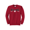 Bulldogs Paw Print Crewneck Sweatshirt