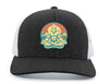 Meditating Sasquatch Snapback Hat