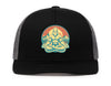 Meditating Sasquatch Snapback Hat