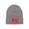 Romeo Bulldog's "R" Cuffed Beanie