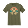 Meditating Sasquatch Triblend T-shirt