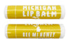 Michigan Organic Beeswax Lip Balm Be MI Honey