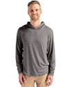 Cutter & Buck Coastline Eco Recycled Mens Hooded Shirt: Cardinal Red / M / MCK01330