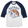 Detroit Baseball 3/4 Sleeve T-shirt