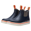 Men's Ankle Deck Boots: Navy