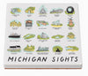 Michigan Sights Ceramic Coaster