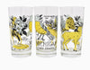 Michigan State Symbols Collectors Glass