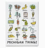 Michigan Things Rectangle Magnet