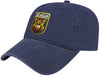 Navy Cotton Canvas Michigan Crest Cap
