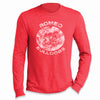 Vintage Bulldog Long Sleeve Triblend Tee